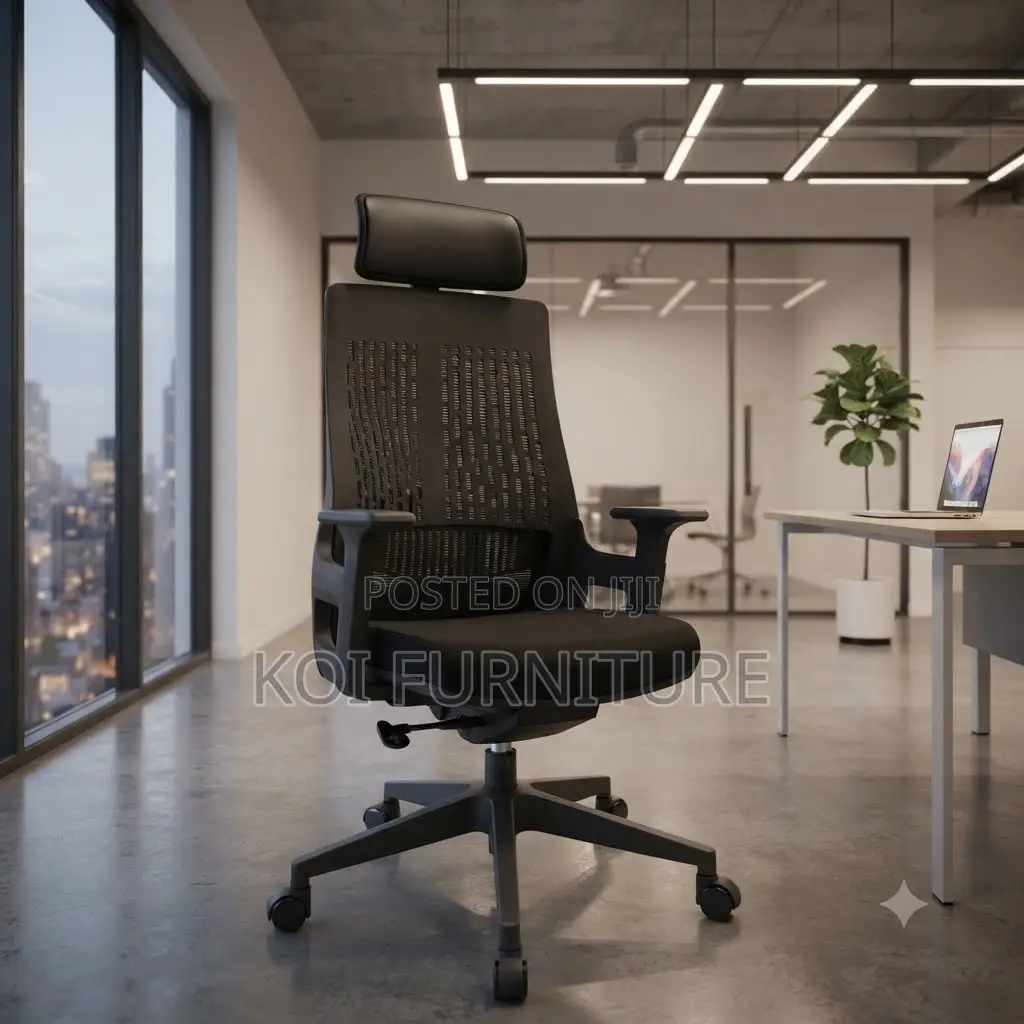 Office Chairs; High Back Oerthopedic Lamarre Office Chair
