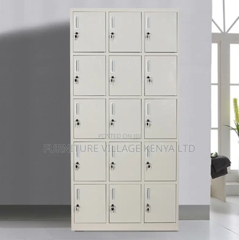 Premium 15-Door Metal Storage Cabinet