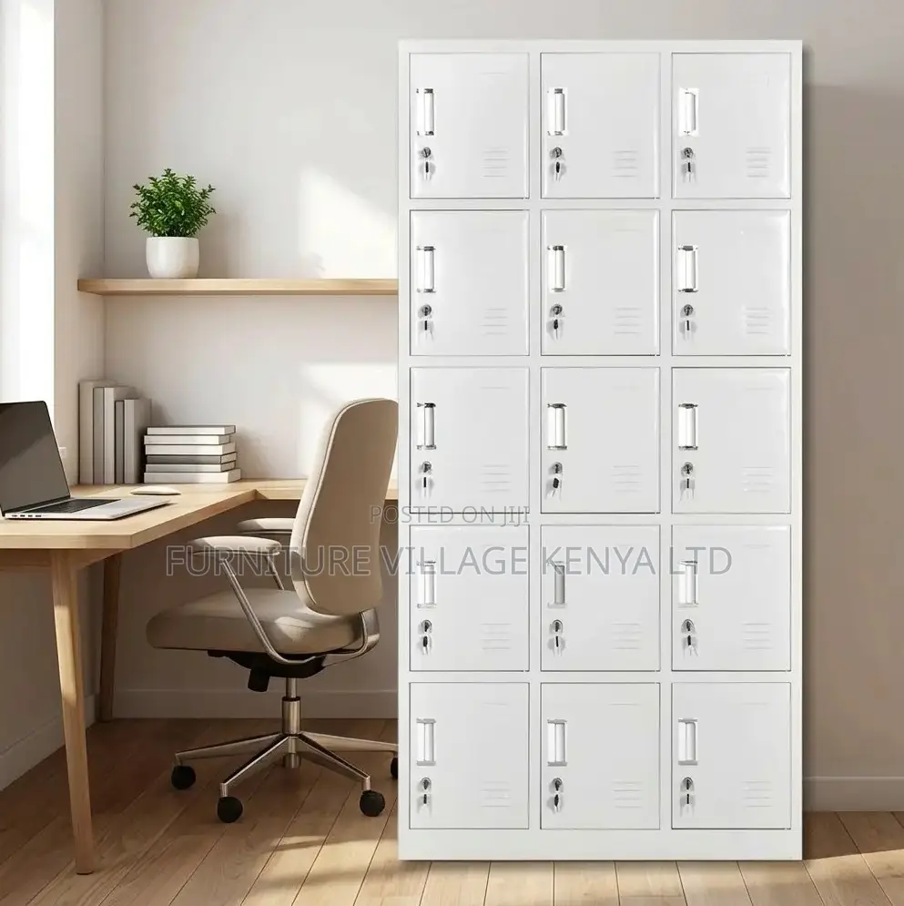 Premium 15-Door Metal Storage Cabinet