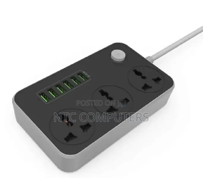 Ldnio 3 Power Socket With 6 Usb Charging Ports (Sc3604)