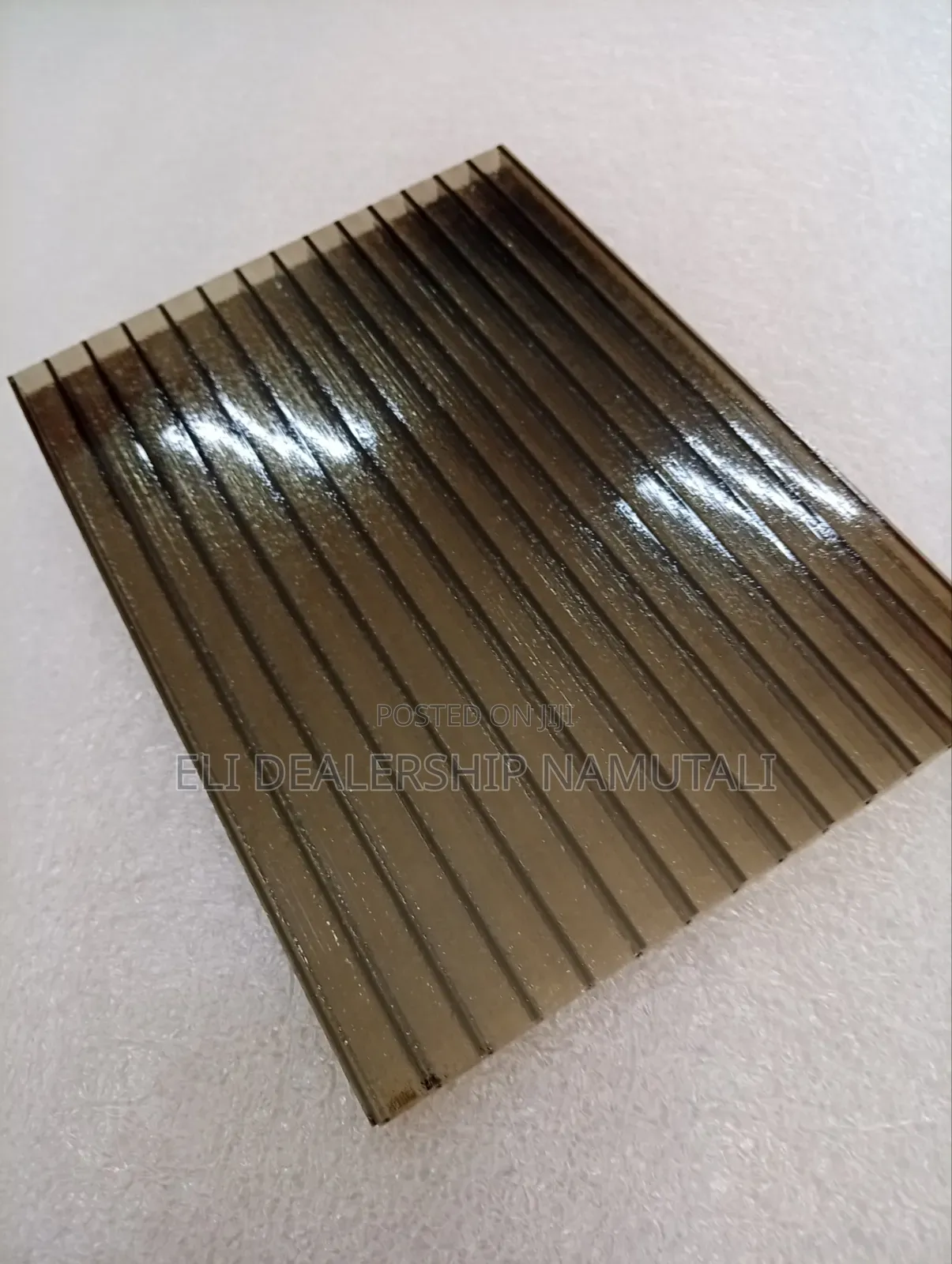 Bronze Multiwall Polycarbonate Sheet – Ideal for Canopies Skylights