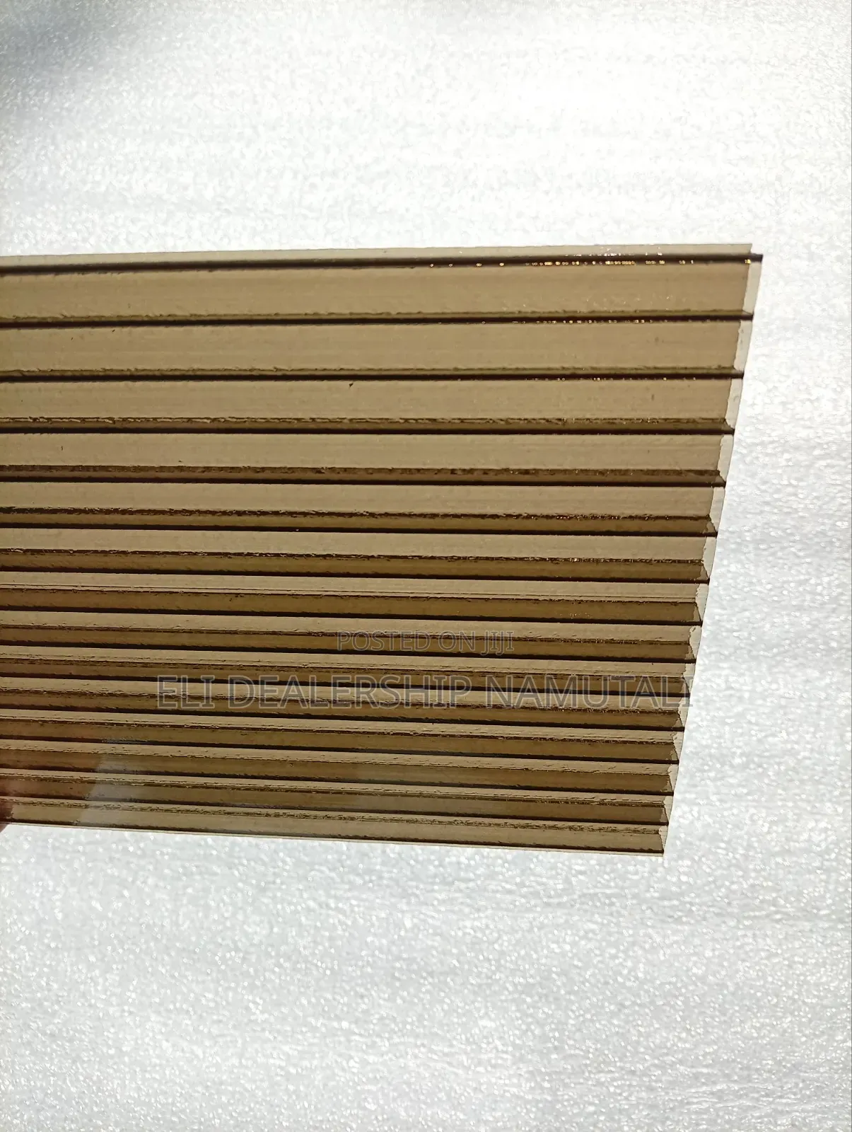 Long-Lasting Bronze Multiwall Polycarbonate Sheet for Outdoor Roofing