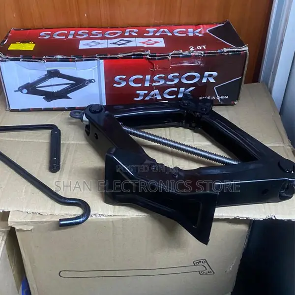 Universal 3 Ton Heavy Duty Scissor Car Jack Kit - Portable Tire