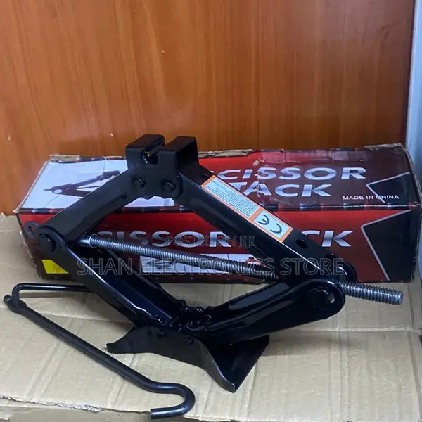 3 Ton Heavy Duty Scissor Car Jack Kit - Portable Tire Change Tool