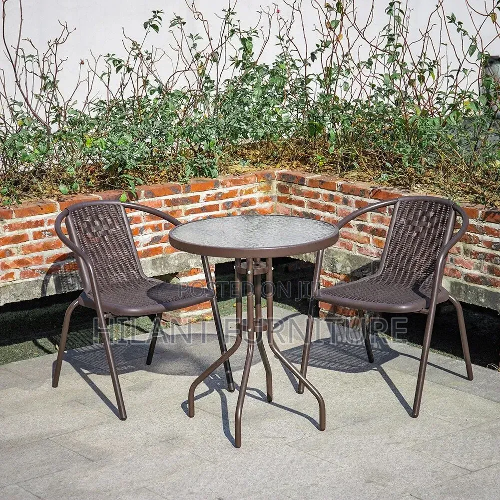Elegant 2-Seater Outdoor Bistro Set.