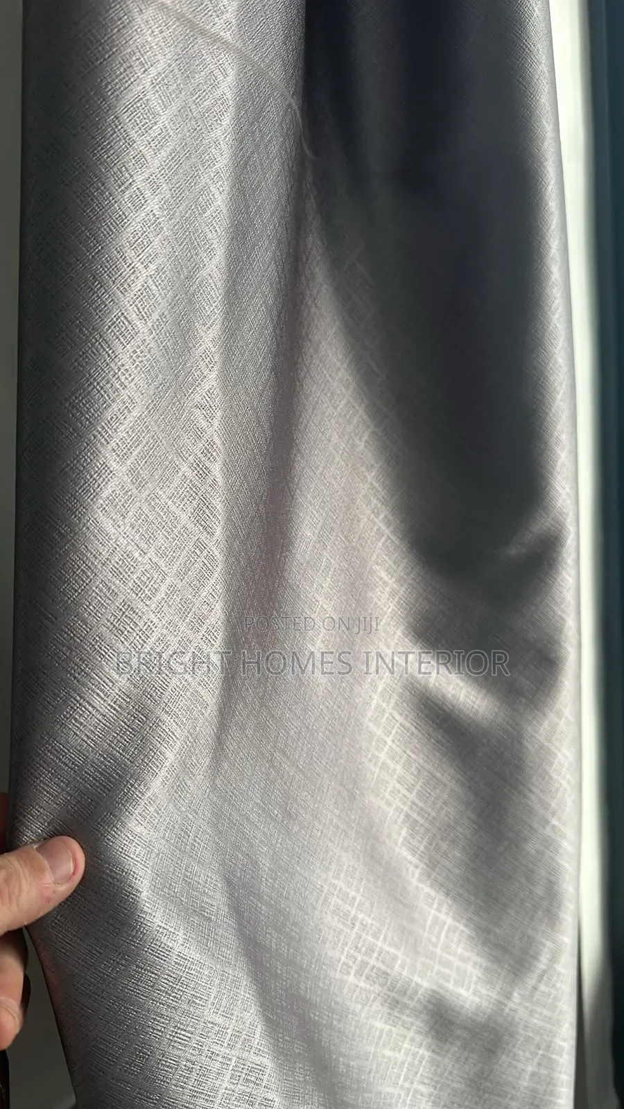 Grey Blackout Curtain Total Light Blocking Blackout Curtain