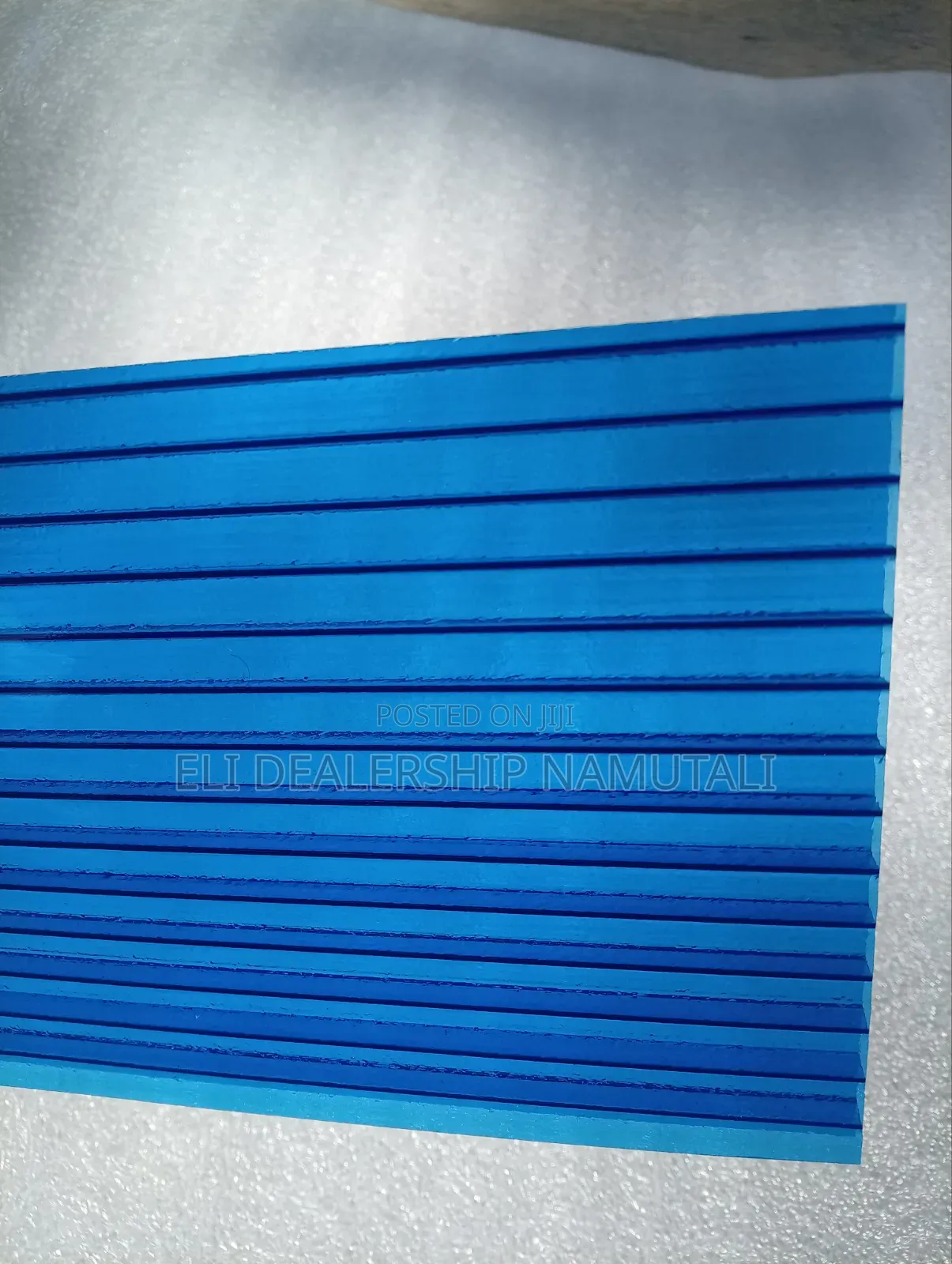 Blue Hollow Polycarbonate Roofing Sheet/Uv Resistant Multiwall Panel
