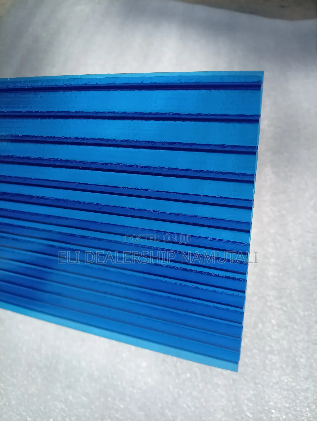 Premium Blue Hollow Polycarbonate Sheet for Roofing Carports