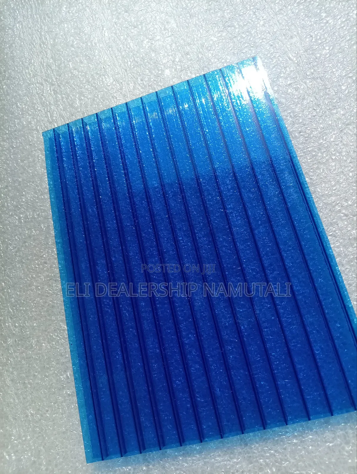 Egyptian Blue Hollow Polycarbonate Sheet/Energy-Efficient Roofing