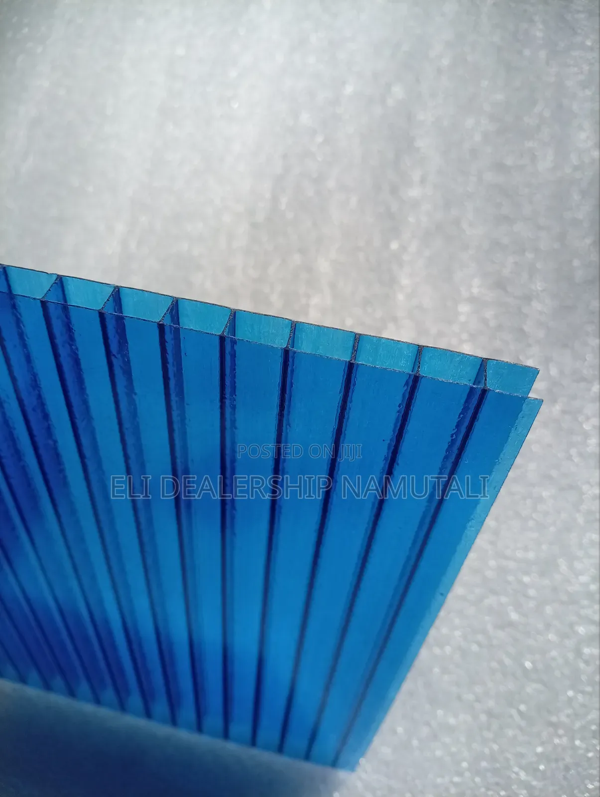 Egyptian Blue Hollow Polycarbonate Sheet/Energy-Efficient Roofing