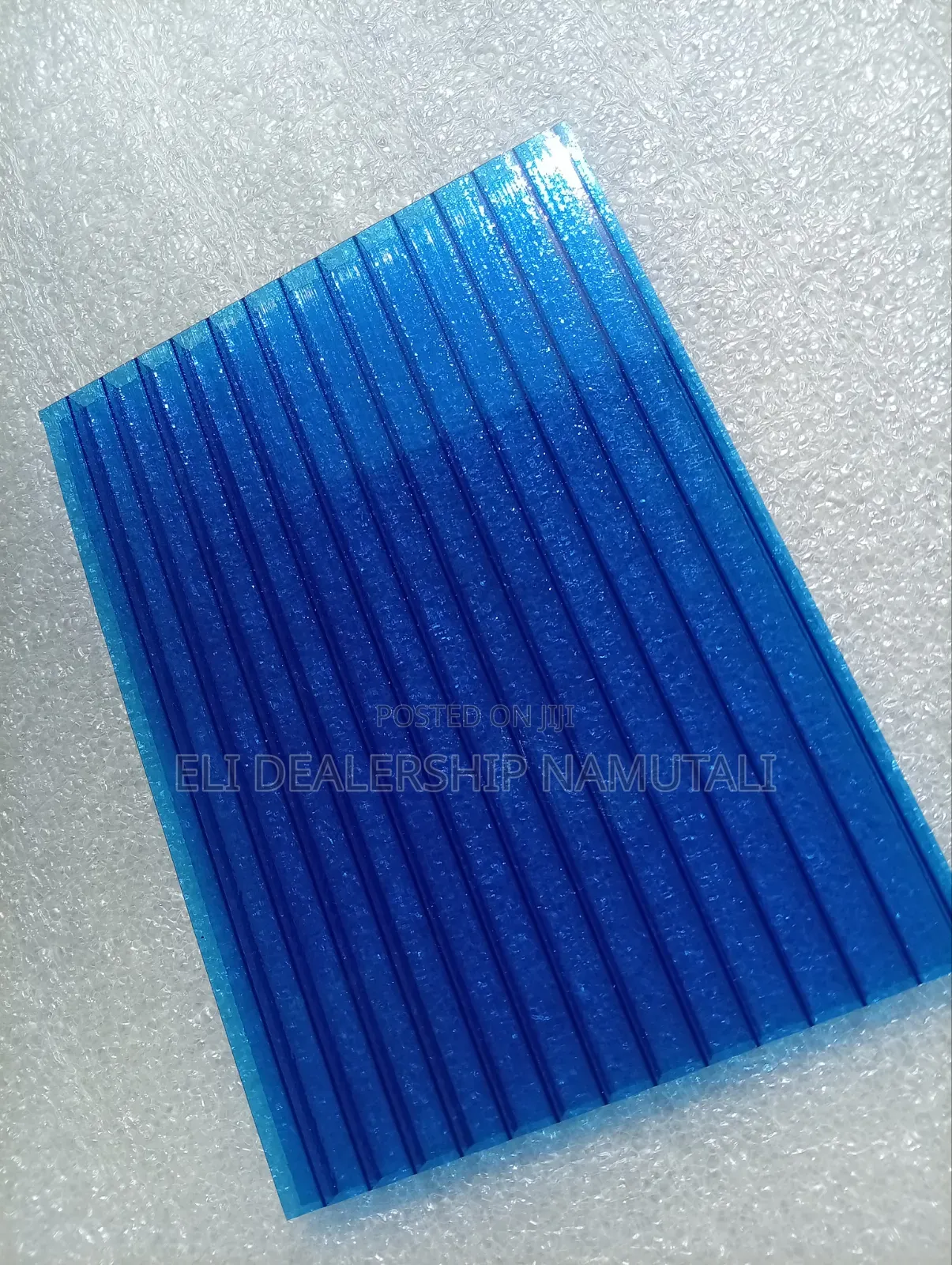 6mm Durable Blue Hollow Polycarbonate Roofing Sheet/Premium Design