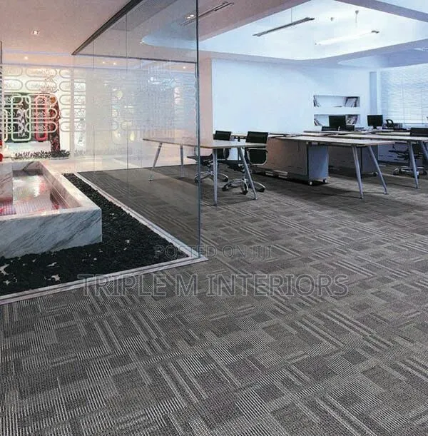 Chic Charcoal Carpet Tiles