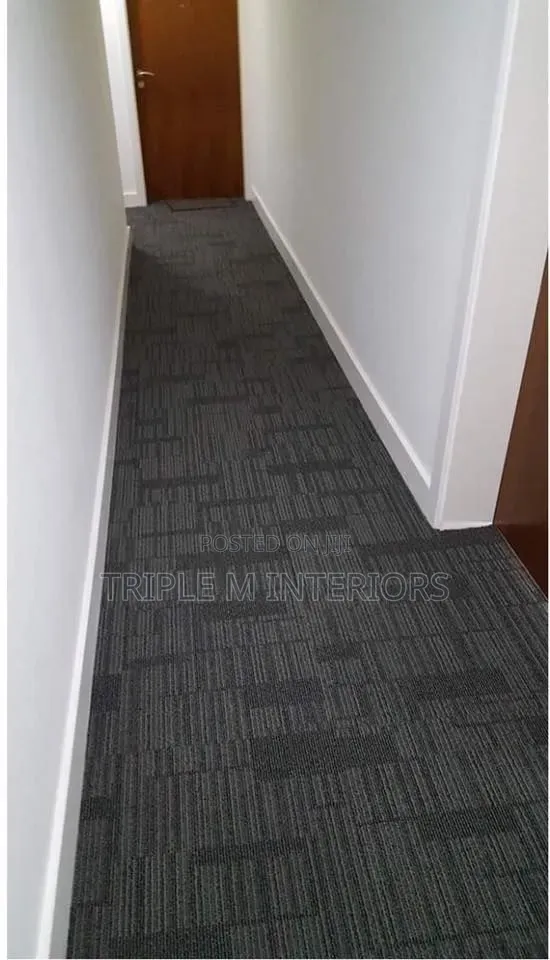 Chic Charcoal Carpet Tiles