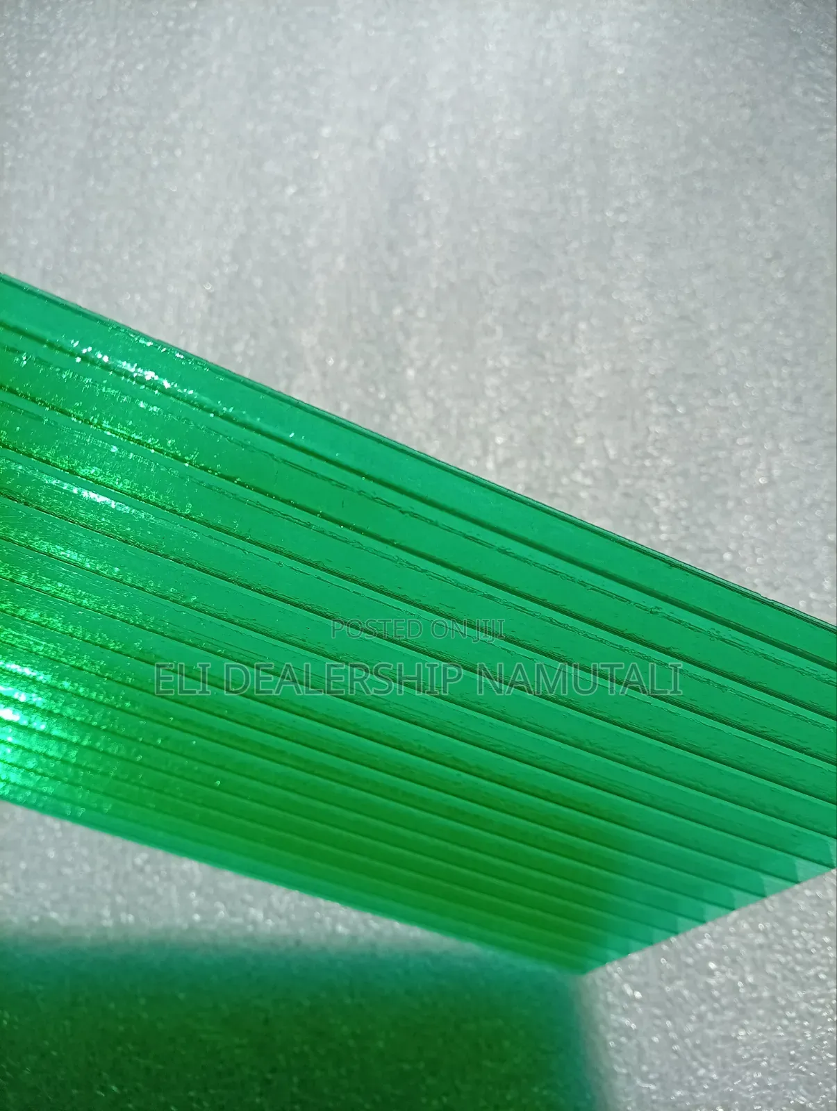 Green Hollow Polycarbonate Roof Sheet – High Impact Heat Resistant