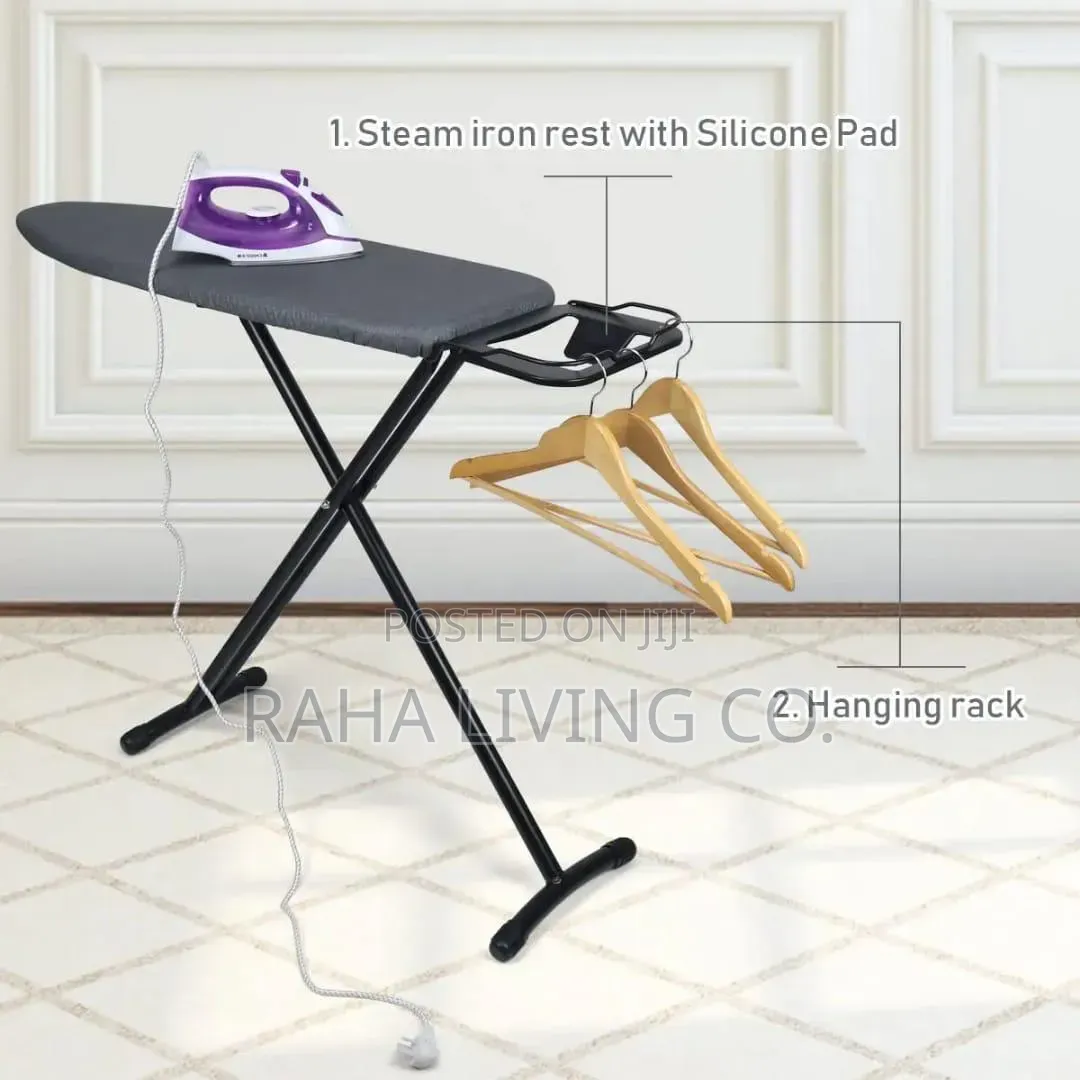 Metallic Rustproof Ironing Board | 43x13 Inches