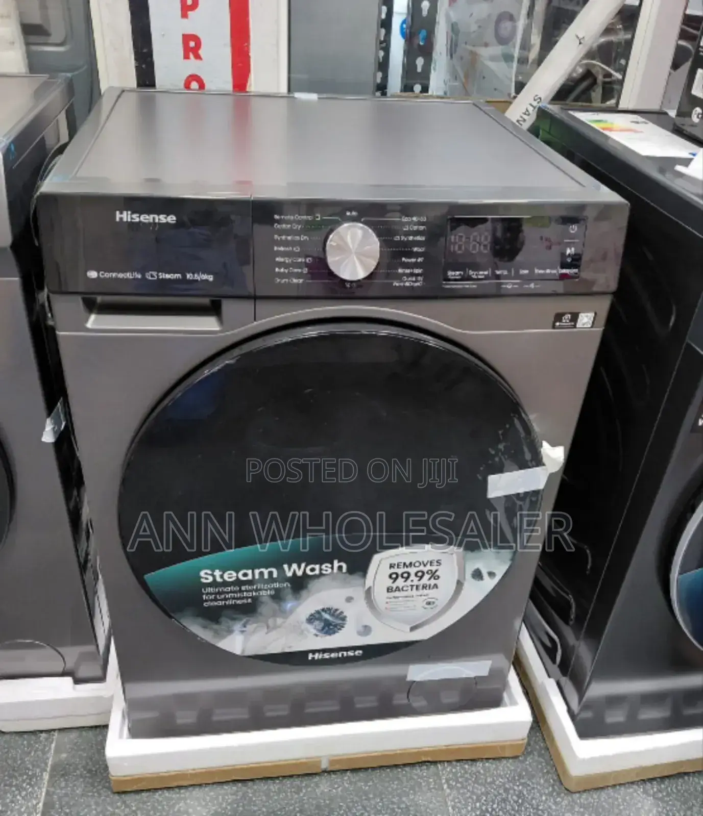 Fully Automatic Hisense 10/6kg Wash and Dry Washing Machine