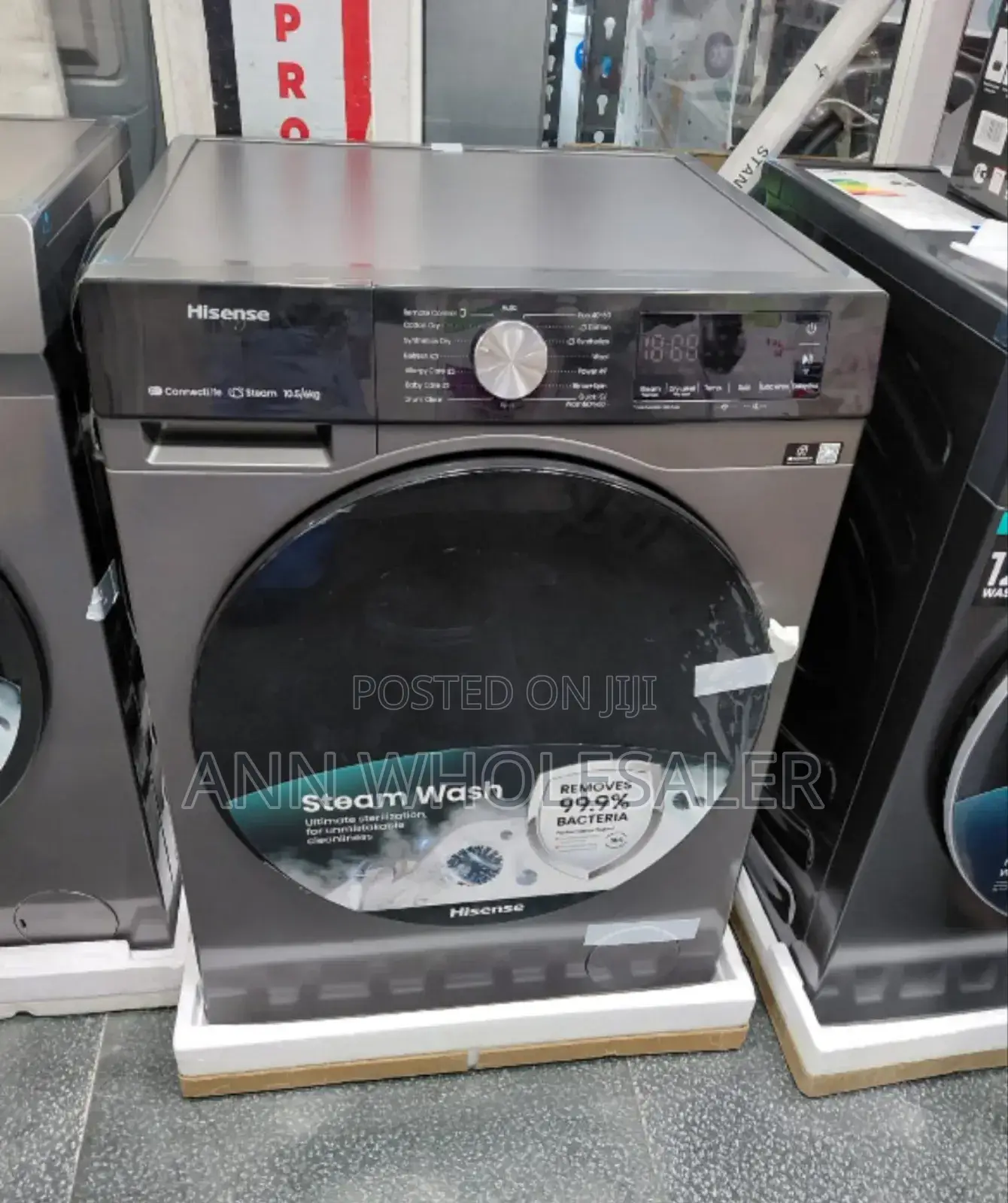 Hisense 10.5kg Wash and Spin Frontload Washing Machine