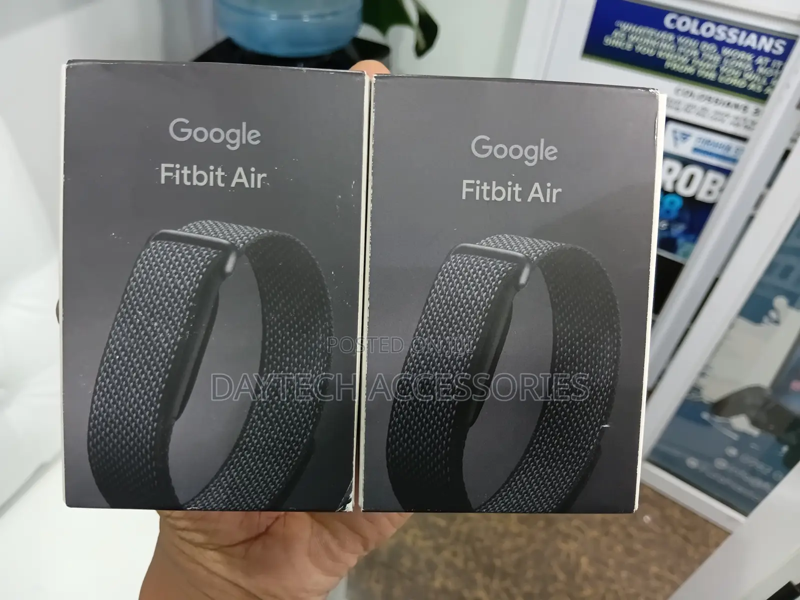 This Is a Google Fitbit Air Activity Tracker