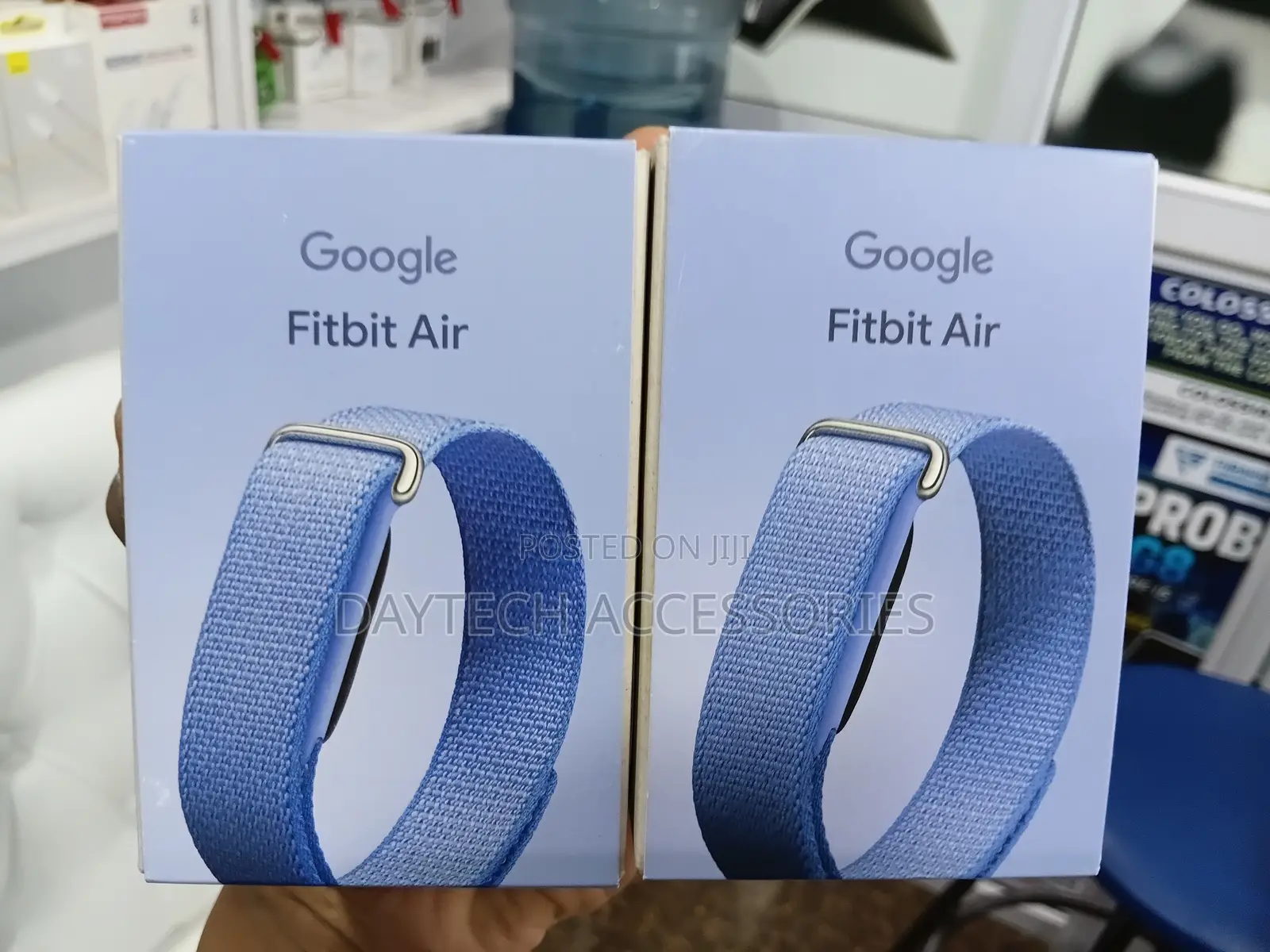 This Is a Google Fitbit Air Activity Tracker