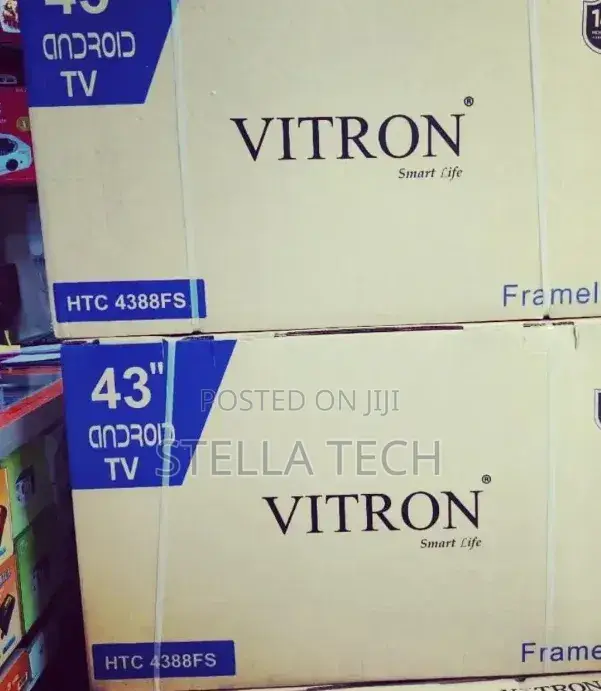 Vitron 43 Inches Smart Android Frameless
