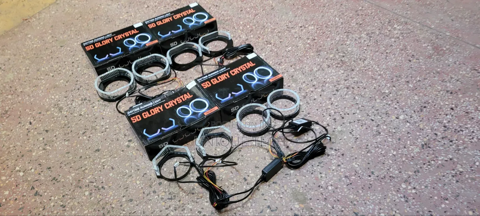 5d Glory Led Ring Lights 2.5"/3" Headlight Crystal Rings