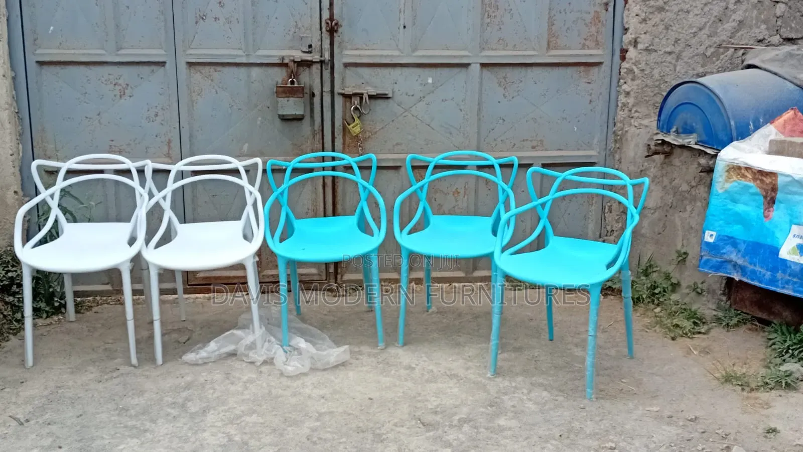 Modern Plastic Dinning Chairs