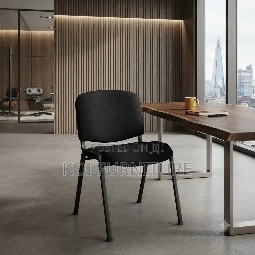 Office Chairs; Black Office Reception Tosca Mega Chair