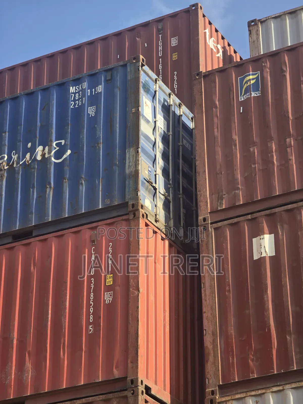 20ft Steel Containers Quick Pick Up