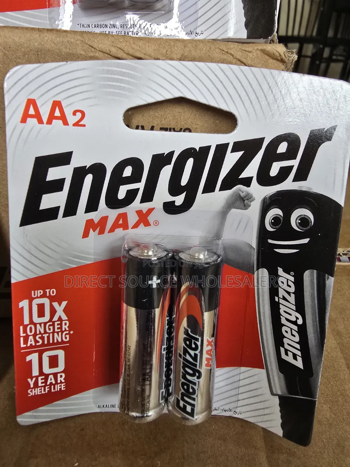 Long Lasting Energizer Double Aa Batteries – Original 2 Pack