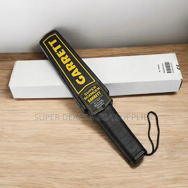 Self-calibrating Garret Super Scanner Hand-held Metal Detector Scanner