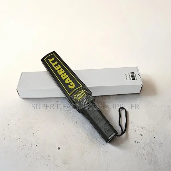 Rubber Handle Garret Super Scanner Hand-held Metal Detector Scanner