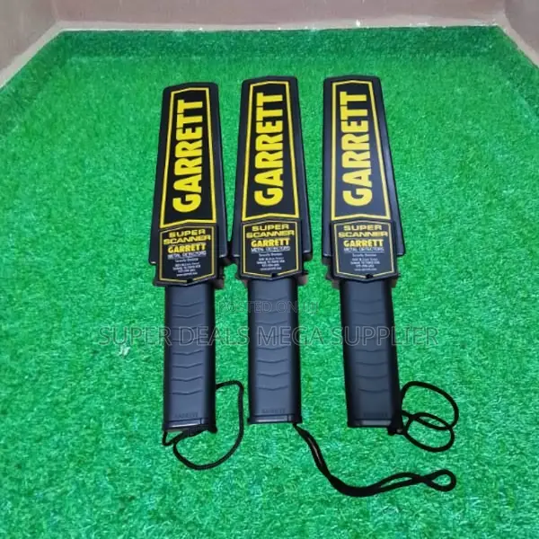 Selectable Vibrating Alarm Garret Super Scanner Handheld Metal Scanner