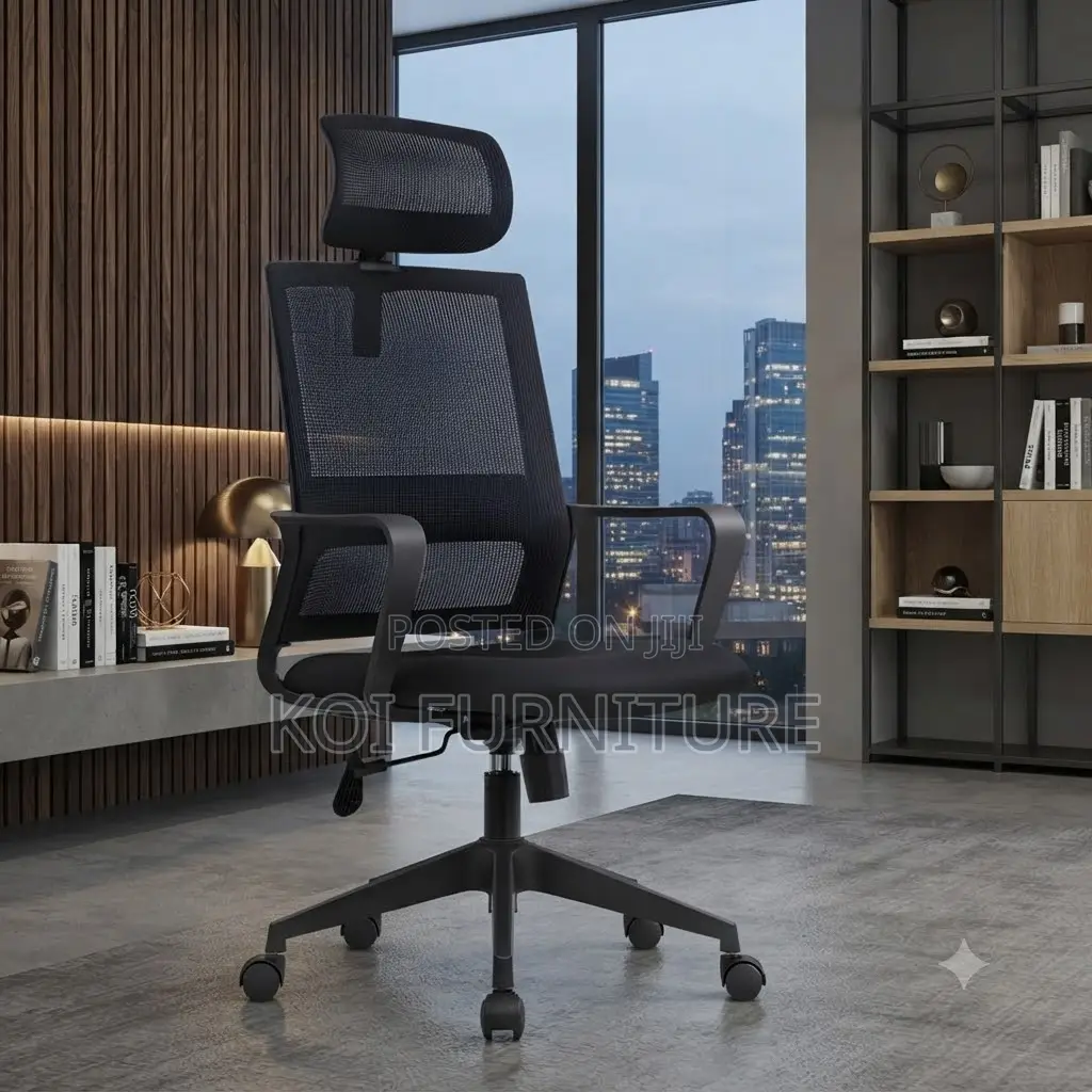 Office Chairs; High Back Ergonomic Mesh Office Chairs