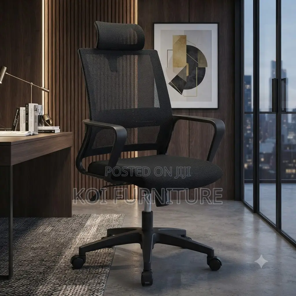 Office Chairs; High Back Ergonomic Mesh Office Chairs