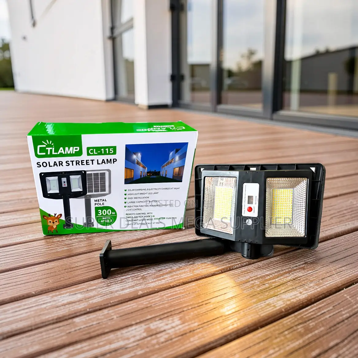 300w Maintenance Free High Quality Material Solar Street Light