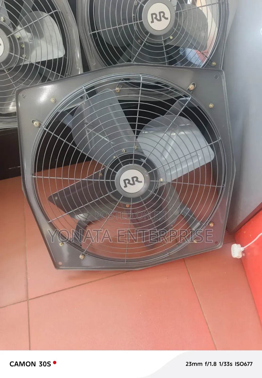 Professional 15" Exhaust Fan (Metallic)