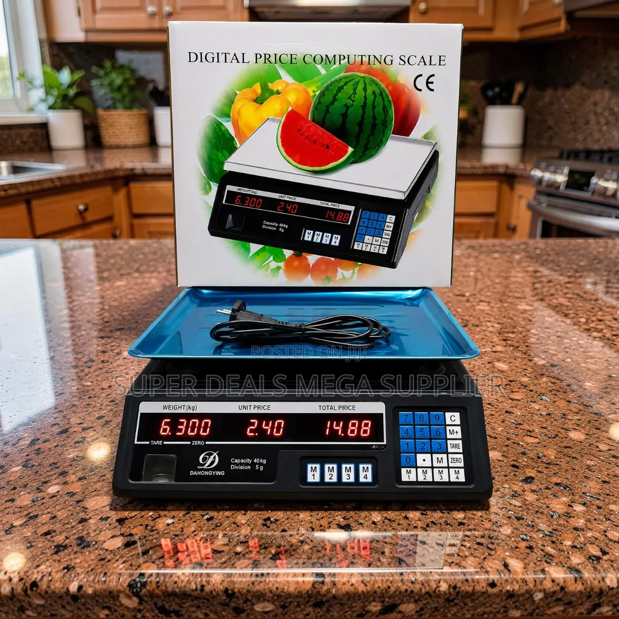 Bright Screen Acs 30 Upto 30kgs Electronic Digital Weighing Scale