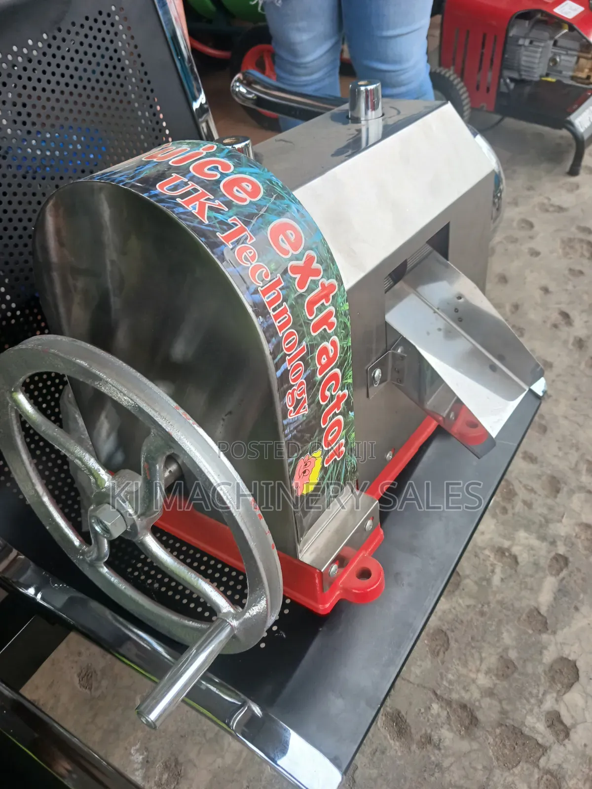 Commercial Sugarcane Juicer With 3hp Motor