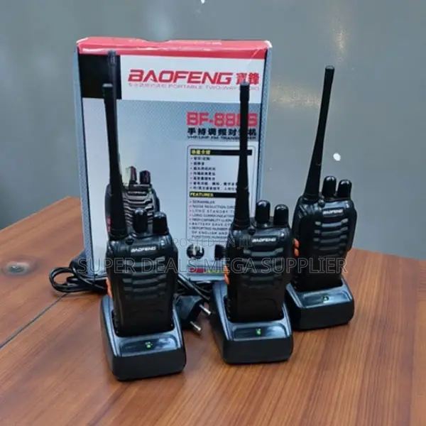 Baofeng Bf-888s Walkie Talkie 5km Range With Large Capacity Battery