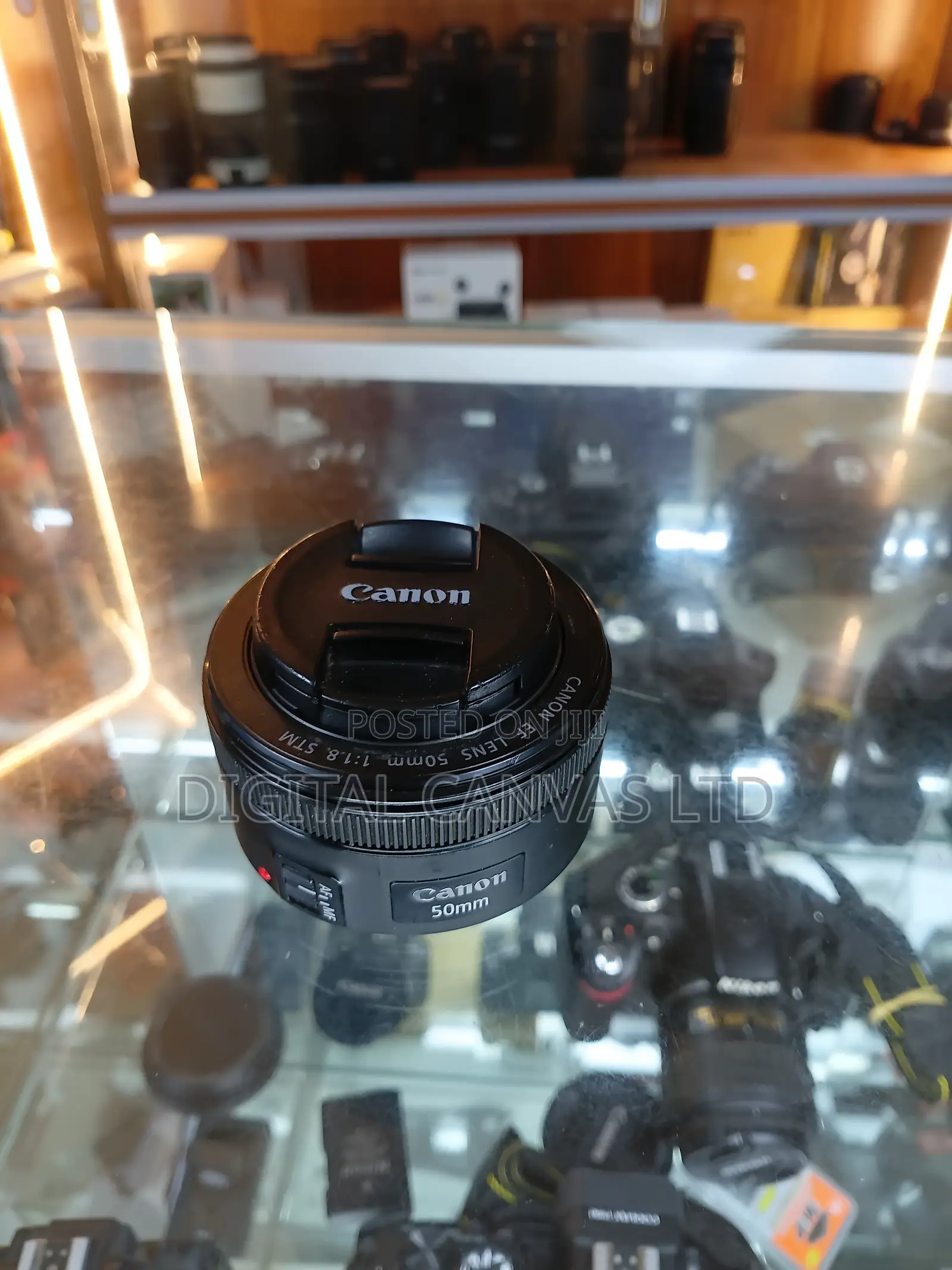 Canon 50mm F1.8 Portrait Lens