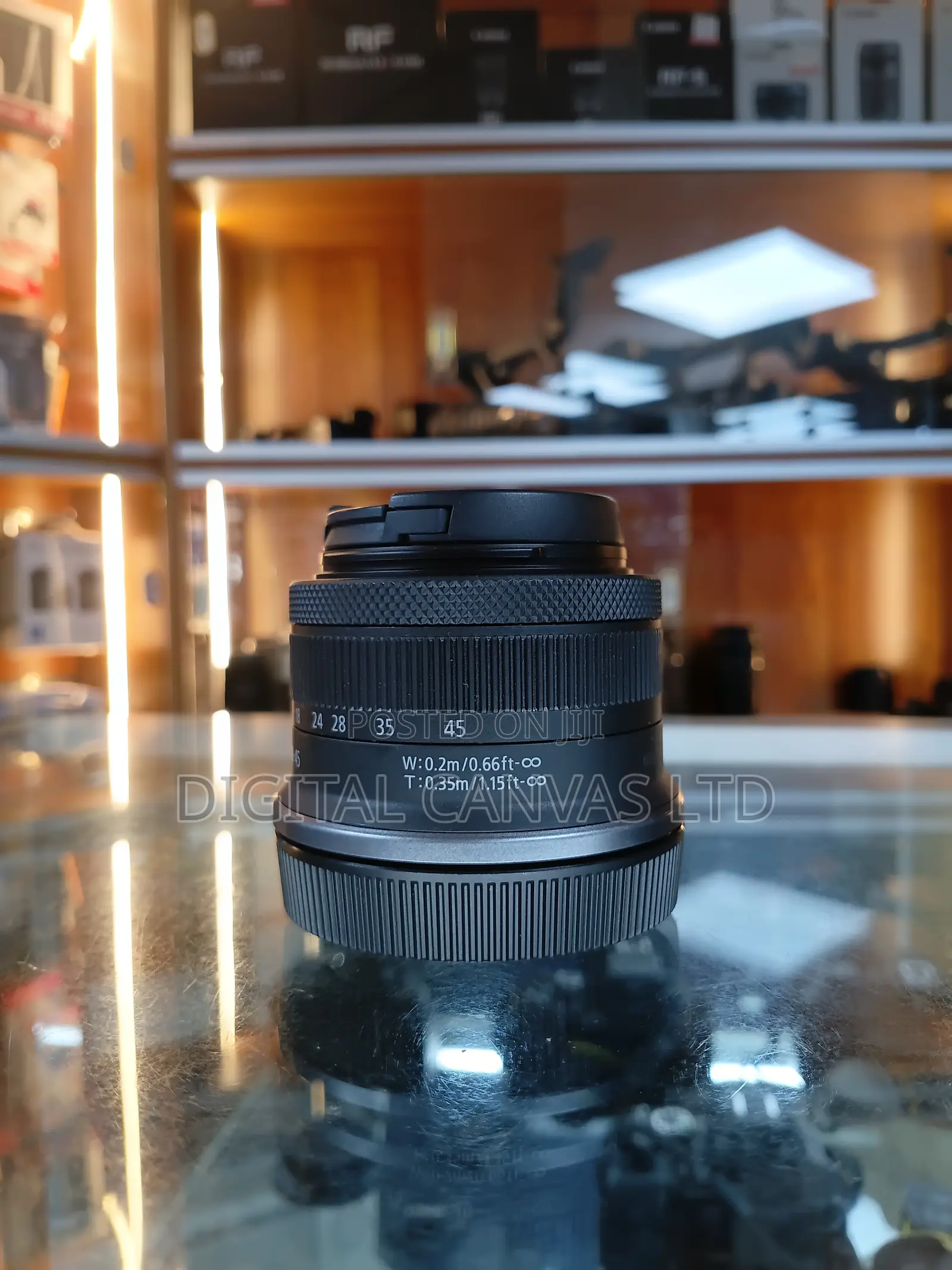 Canon Rf-S 18-45mm F/4.5-6.3 Is STM Lens