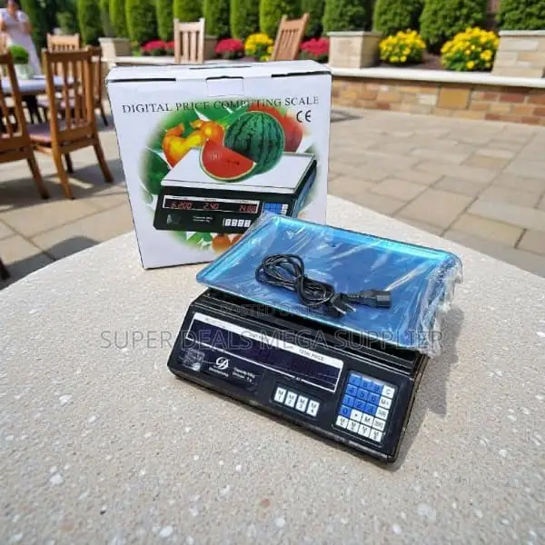 Strong Platform Acs 30 Upto 30kgs Electronic Digital Weighing Scale