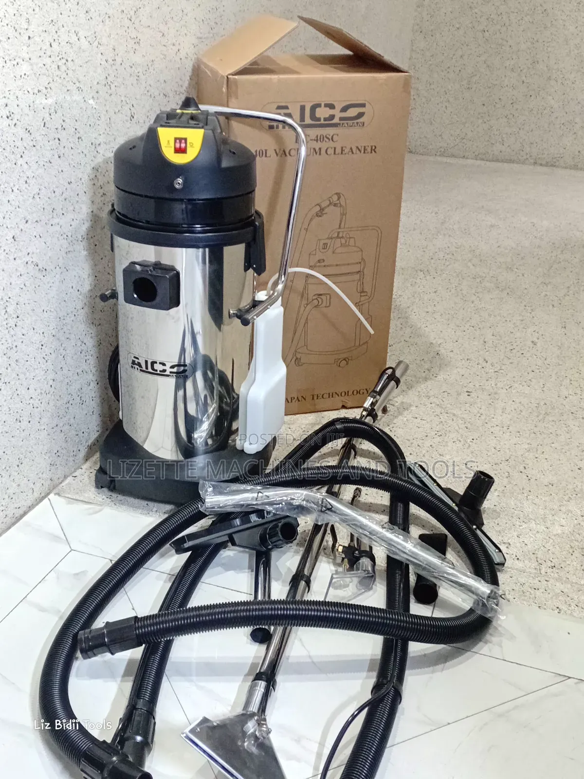 Aico 40l Vacuum Carpet Cleaner 1034w