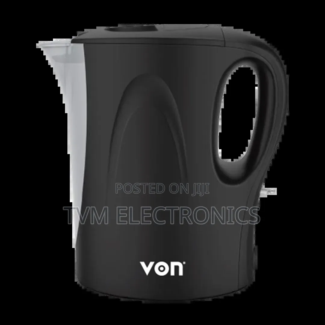 Von Vskc17bnk Upright Corded Kettle - 1.7l, 1850-2200w
