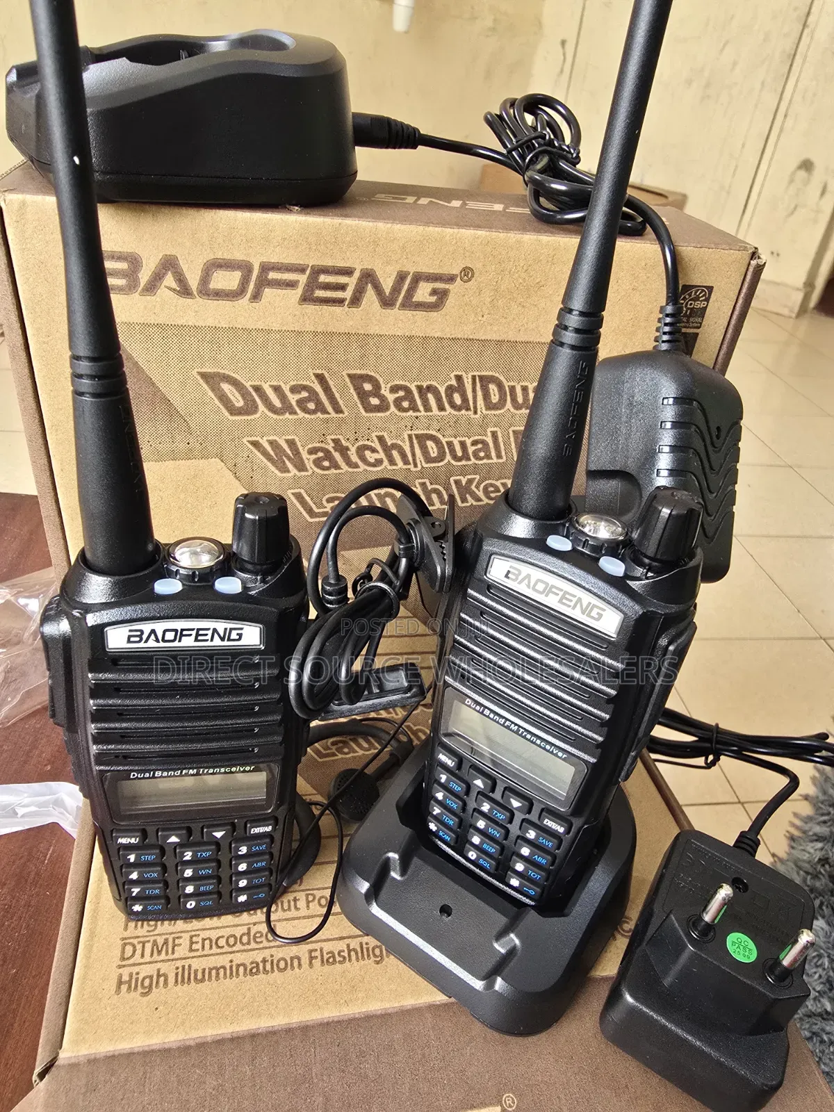 Baofeng Portable Walkie Talkie for Security Guards