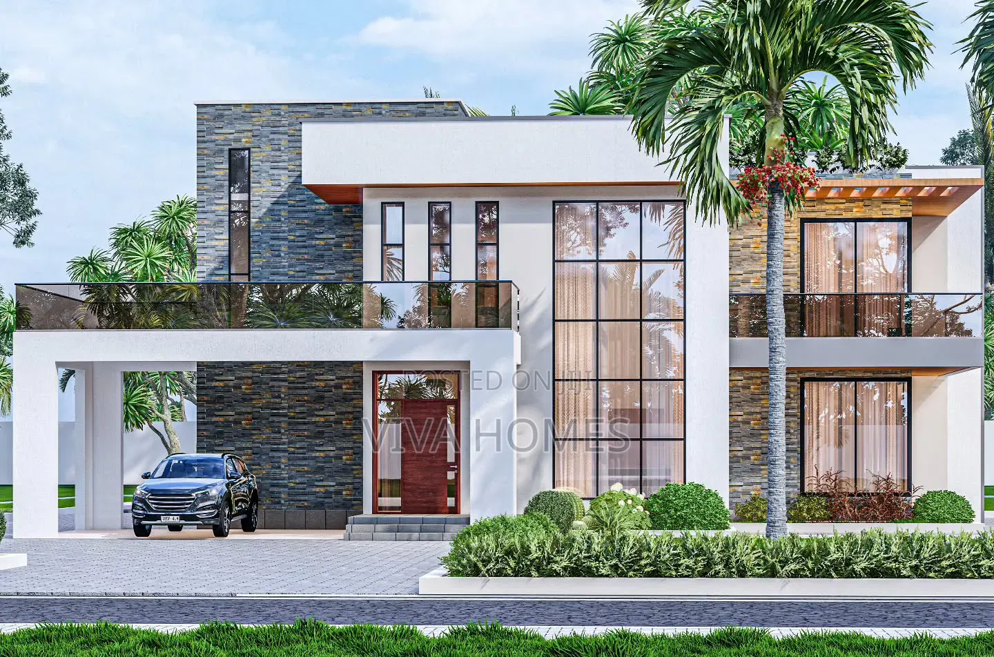 4 Bedroom Mansionatte Architectural Design Construction Work.