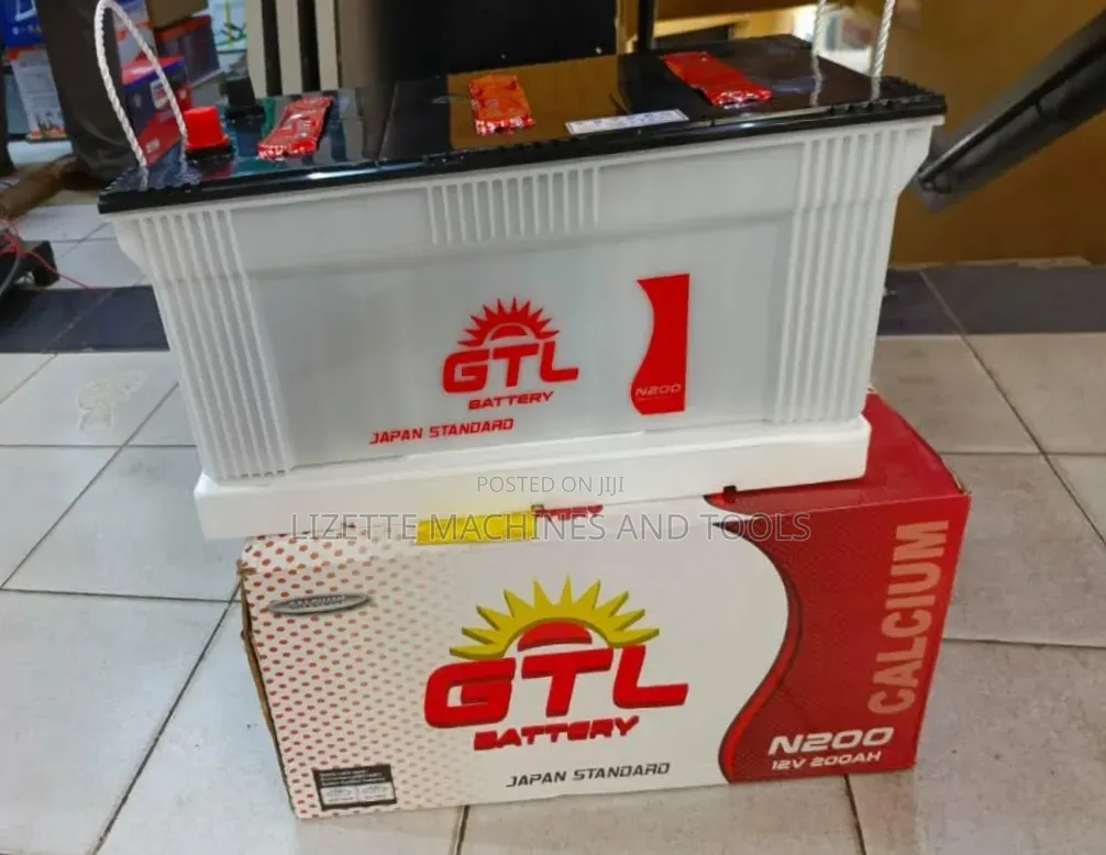 GTL 200ah Maintenance-Free Car Battery 12v