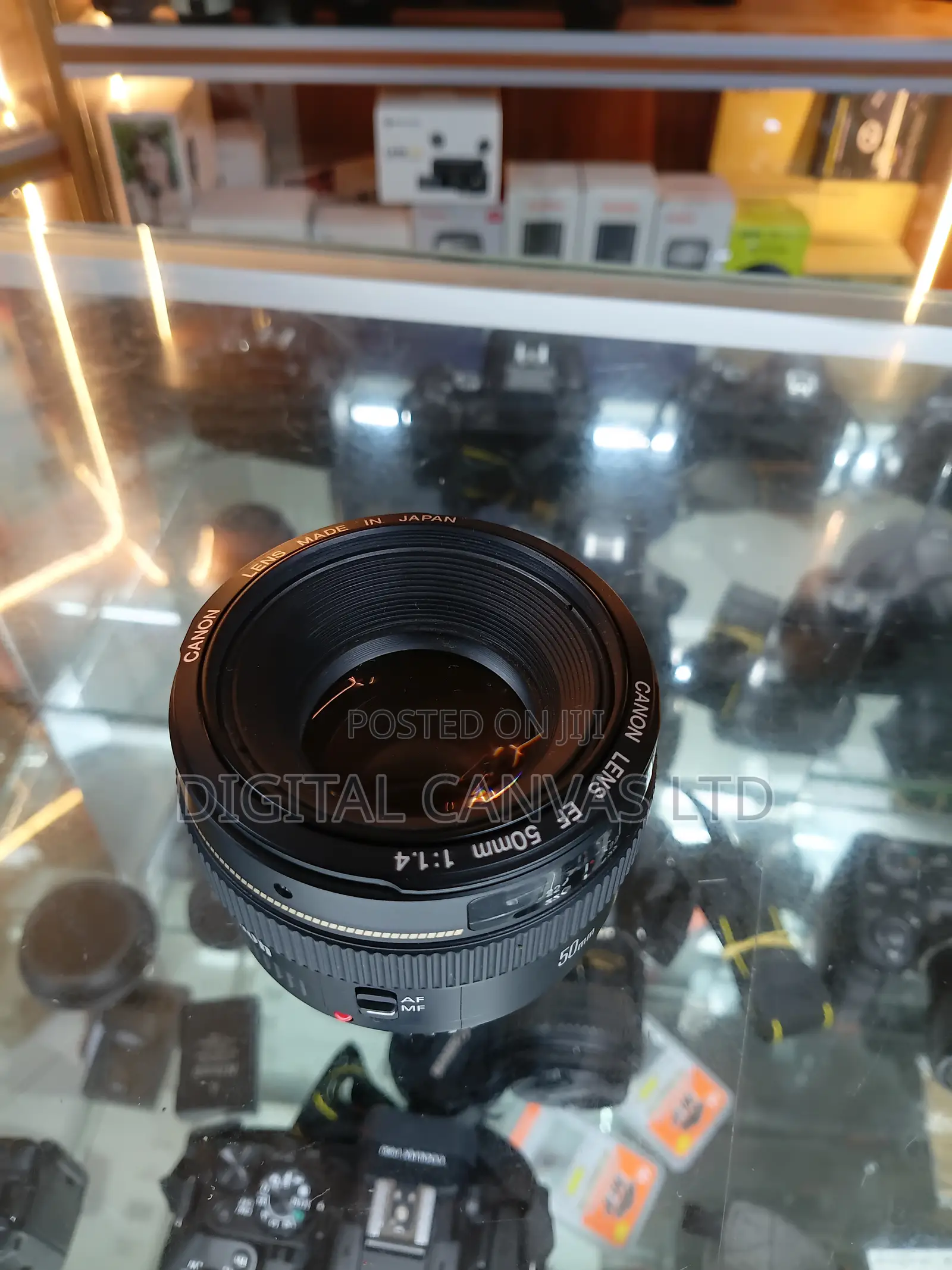 Canon 50mm F1.4 Prime Lens