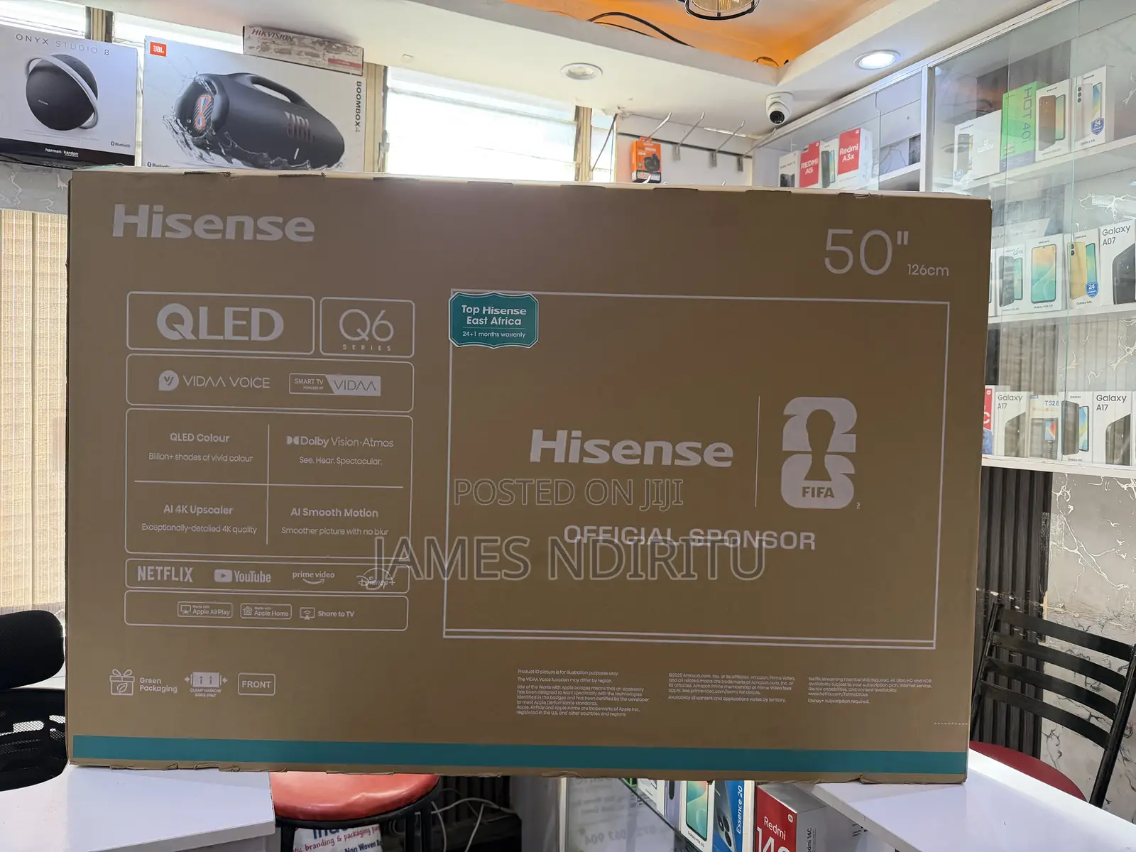 Hisense 50” Qled