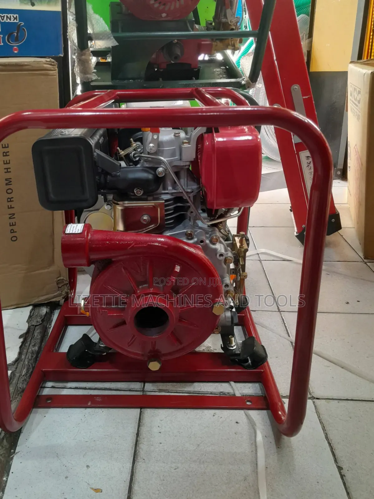 2" Aico High Pressure Diesel Water Pump 10hp, 90m Head